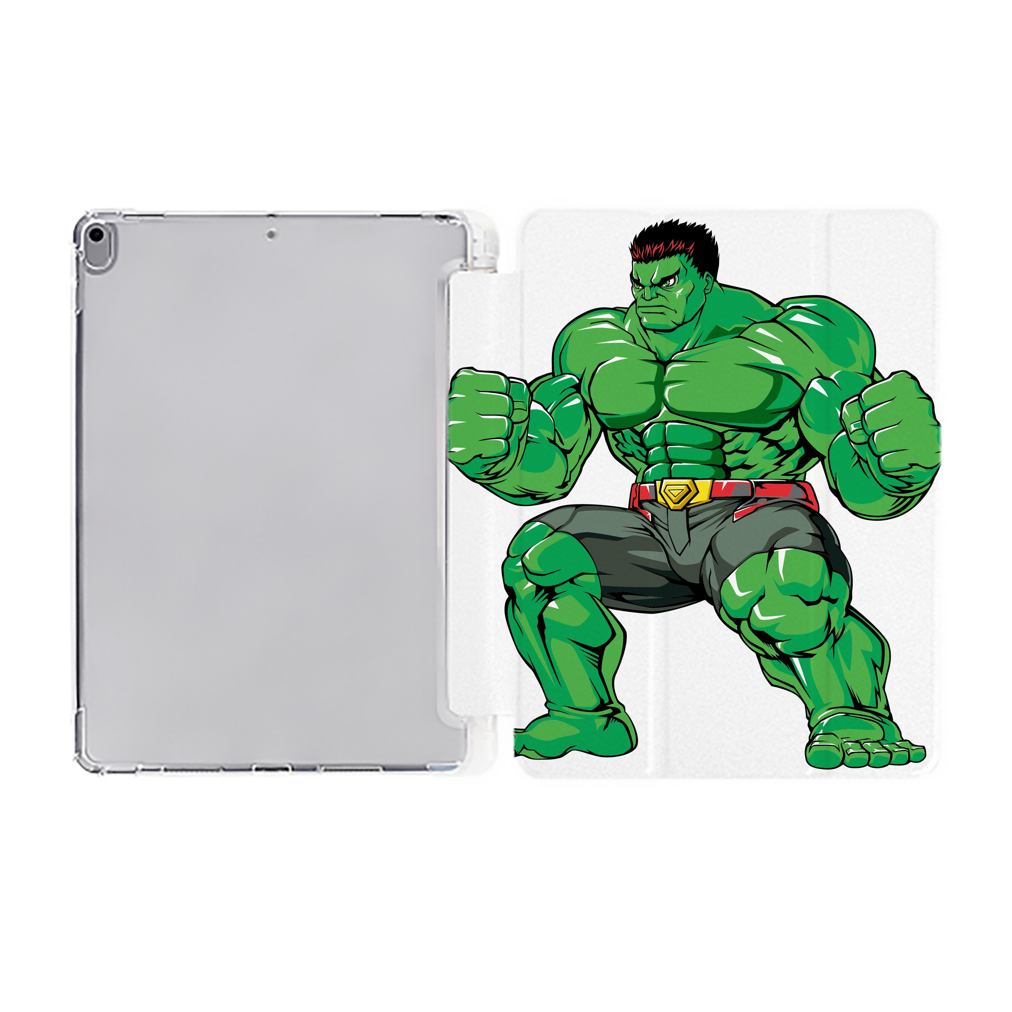 （画像用） アベンジャーズ The Avengers IPad ケース ペン収納付き 三つ折りスタンド PUレザー×シリコン 対応機種9.5/10.5/10.9インチ